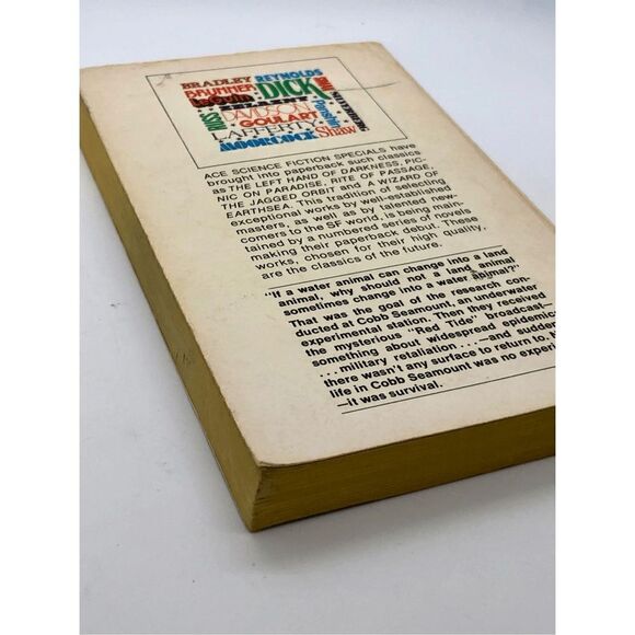 VNT SCI FI Red Tide by Chapman and Tarzan 1975 soft cover BOOK - Picture 11 of 15